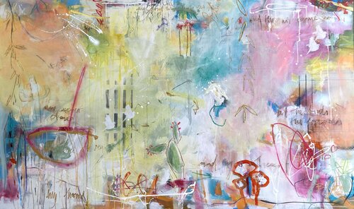 My home will have no keys No.1 par Bea Schubert, Peinture en vente sur Singulart