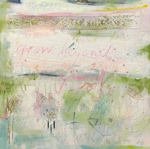 Grow beyond yourself No.2 van Bea Schubert, Schilderij te koop op Singulart