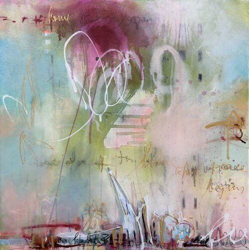 Home, where peace begins No.3 by Bea Schubert, Painting for Sale on Singulart