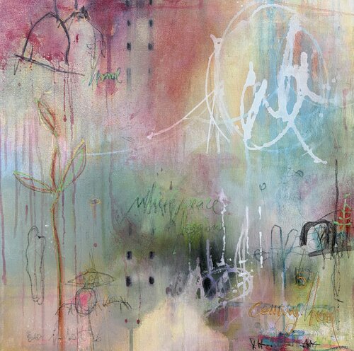 Home, where peace begins No.4 by Bea Schubert, Painting for Sale on Singulart