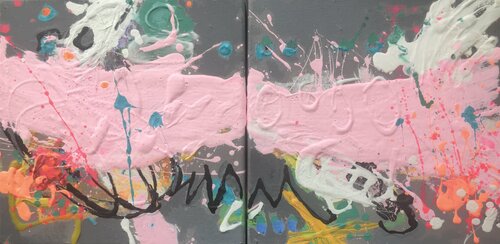 Imagine I (diptych) di Bea Schubert, Pittura in vendita su Singulart