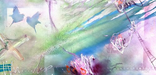 LOVE VII di Bea Schubert, Pittura in vendita su Singulart