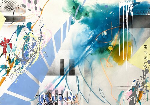 dream XVII (XL) di Bea Schubert, Pittura in vendita su Singulart