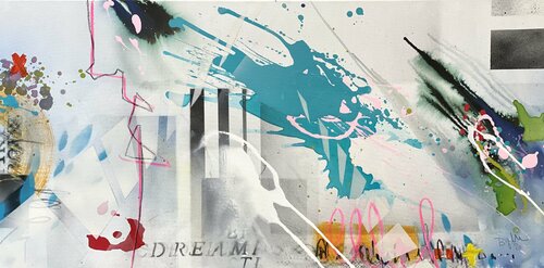 dream bigger V von Bea Schubert, Malerei kaufen auf Singulart