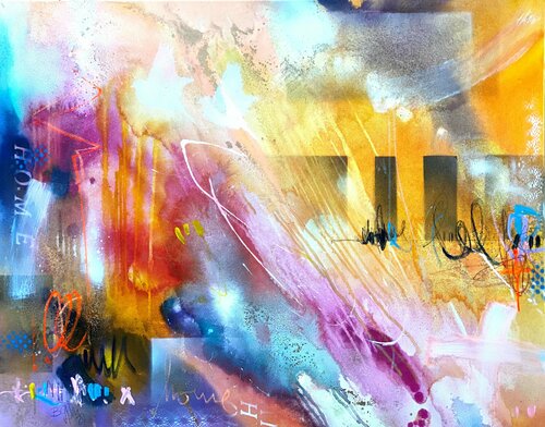 Home VI di Bea Schubert, Pittura in vendita su Singulart
