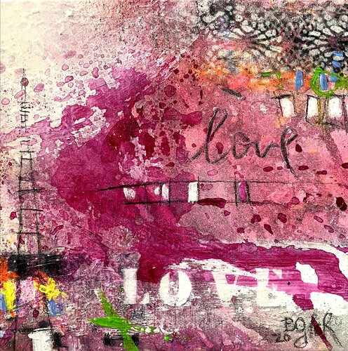 Spread Love III di Bea Schubert, Pittura in vendita su Singulart