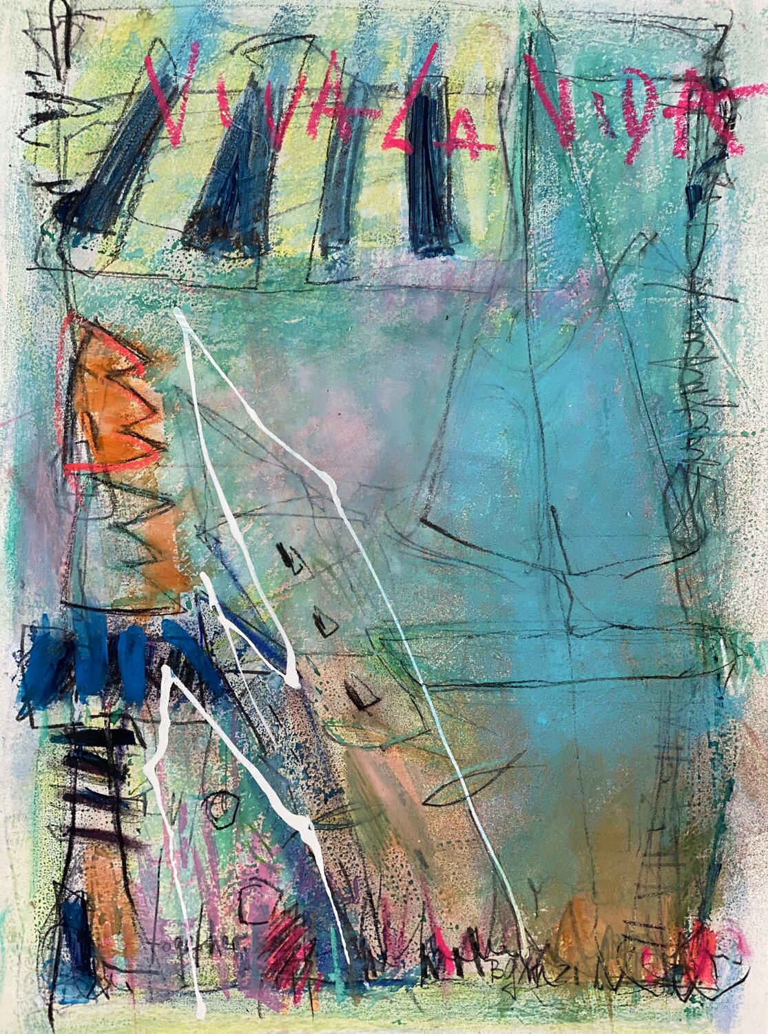 Viva la Vida No.1 (paper) Bea Schubert