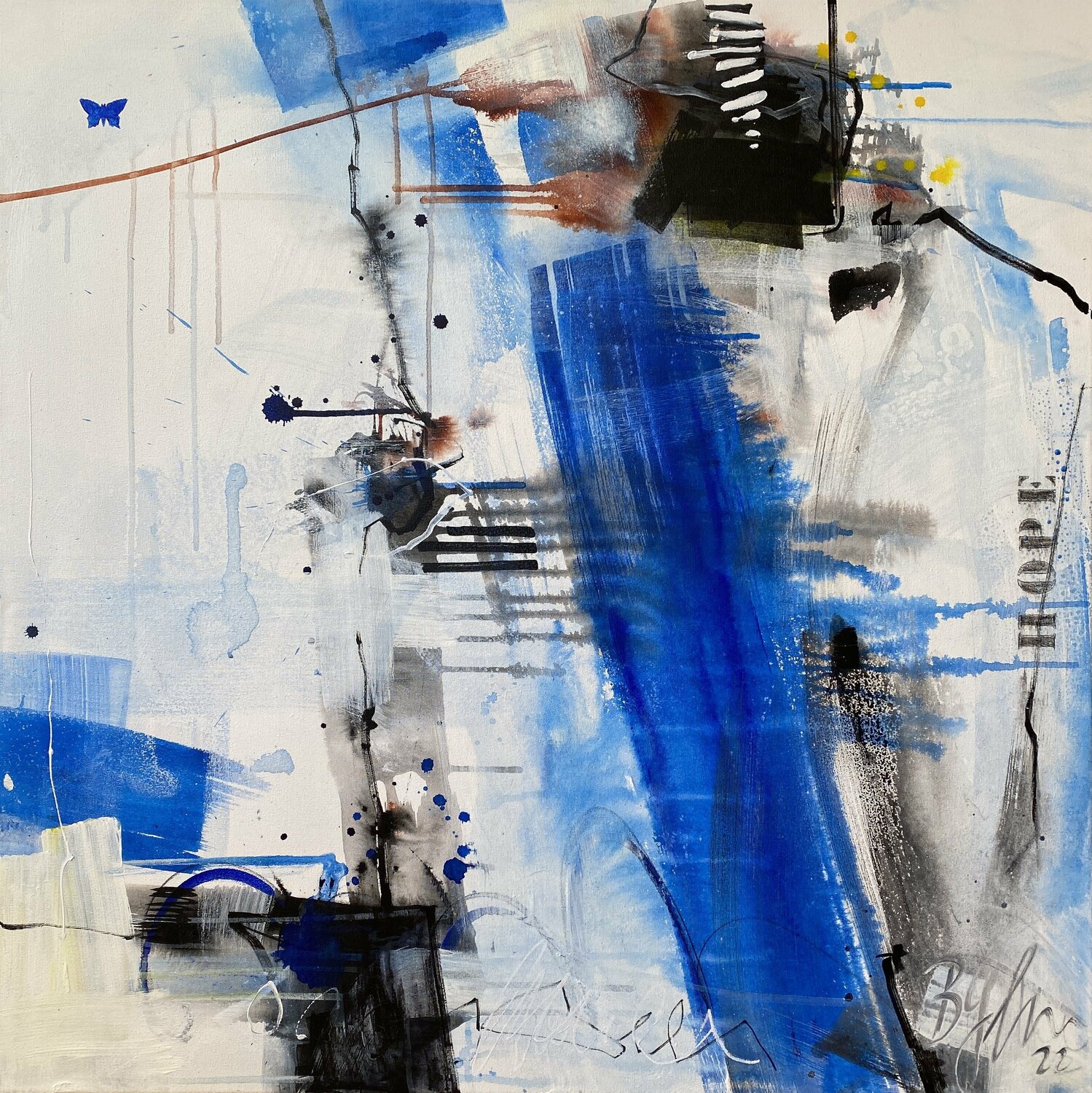 Butterfly No.12  #hope Bea Schubert
