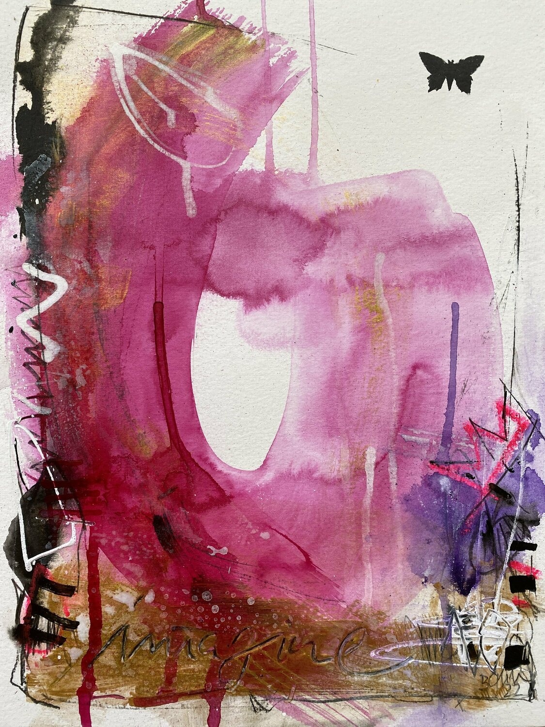 Butterfly No.14 #imagine (paper) Bea Schubert