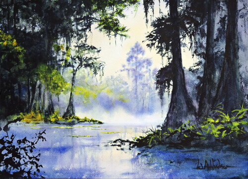 Everglades di Bill Hudson, Pittura in vendita su Singulart