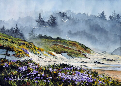 Pacific Morning di Bill Hudson, Pittura in vendita su Singulart