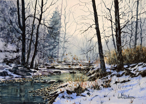 Bynum Run di Bill Hudson, Pittura in vendita su Singulart