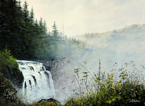 Snoqualmie Falls von Bill Hudson, Werk auf Papier kaufen auf Singulart