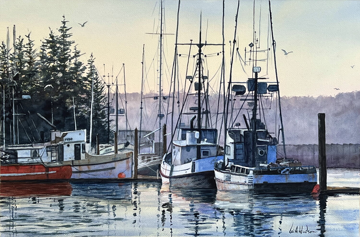 Morning In Newport Bill Hudson