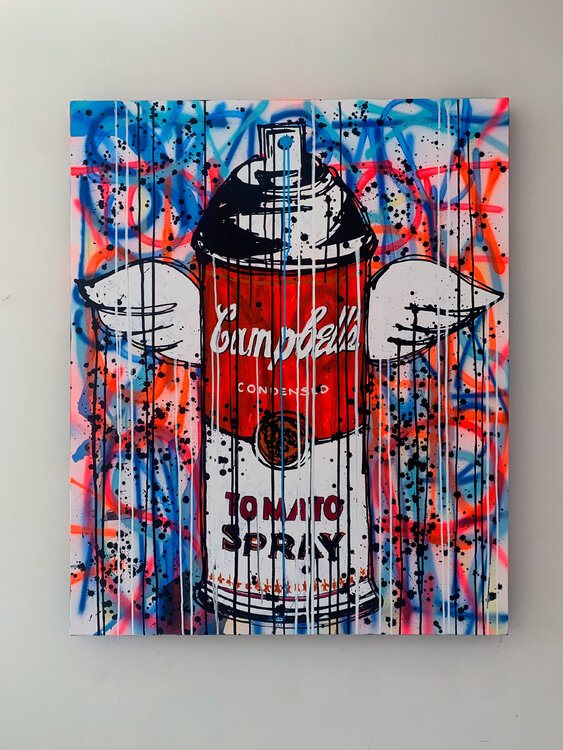 Spray the Campbell's Esteban Vera