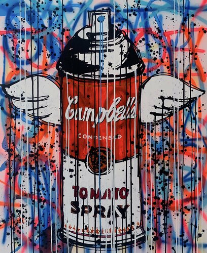 Spray the Campbell's von Esteban Vera, Malerei kaufen auf Singulart