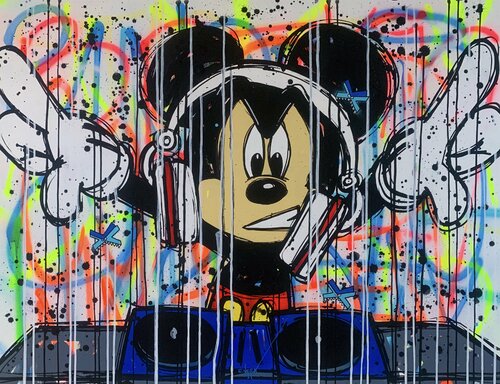 Scream of freedom van Esteban Vera, Schilderij te koop op Singulart