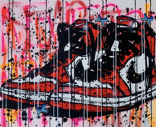 Air Jordan 1 van Esteban Vera, Schilderij te koop op Singulart