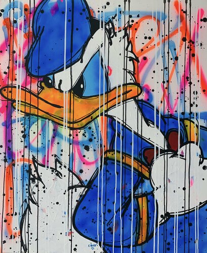 Unstoppable par Esteban Vera, Peinture en vente sur Singulart