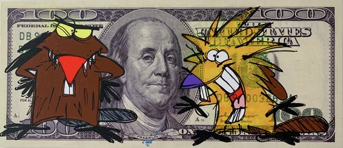 The Angry Beavers von Esteban Vera, Malerei kaufen auf Singulart