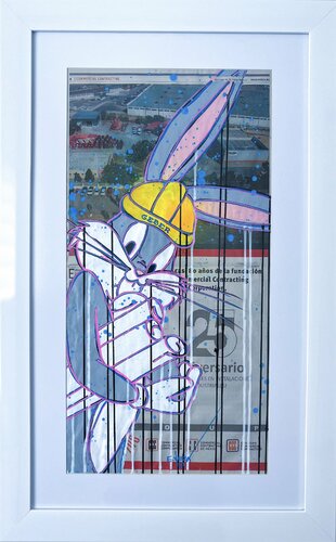 Always under construction van Esteban Vera, Werk op papier te koop op Singulart