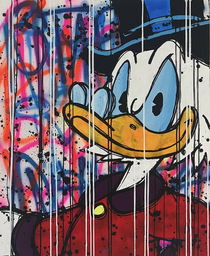 Money magnet van Esteban Vera, Schilderij te koop op Singulart