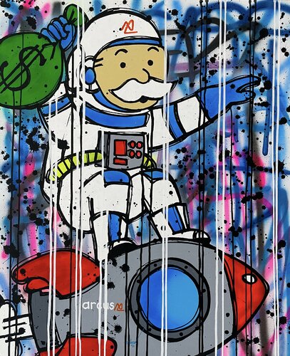 Ambitious and innovative focus van Esteban Vera, Schilderij te koop op Singulart