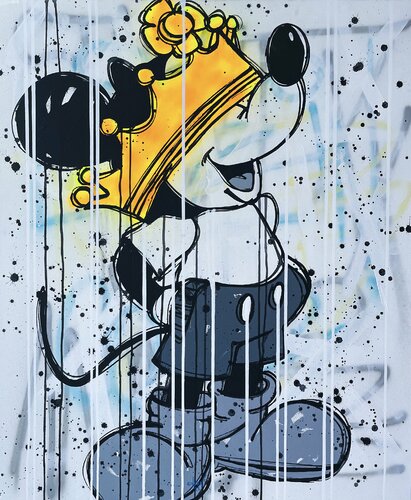 Turn the pain into power van Esteban Vera, Schilderij te koop op Singulart