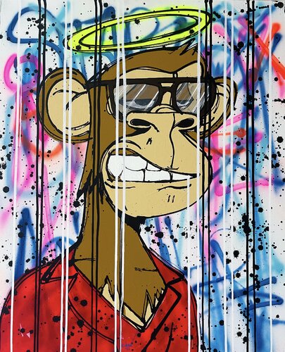 The devil is in the details van Esteban Vera, Schilderij te koop op Singulart