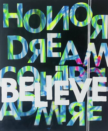 Believe di Esteban Vera, Pittura in vendita su Singulart