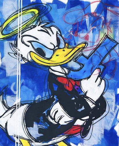 Knowledge is the ultimate weapon de Esteban Vera, Pintura a la venta en Singulart