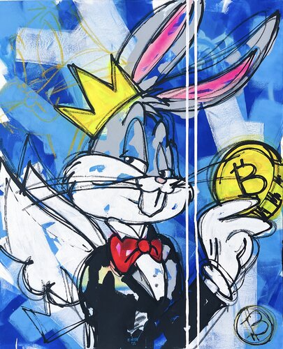 Wake up with determination van Esteban Vera, Schilderij te koop op Singulart