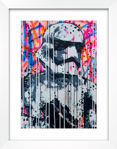 Fight (Stormtrooper) von Esteban Vera, Druck kaufen auf Singulart