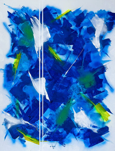 Make it happen. Shock everyone van Esteban Vera, Schilderij te koop op Singulart