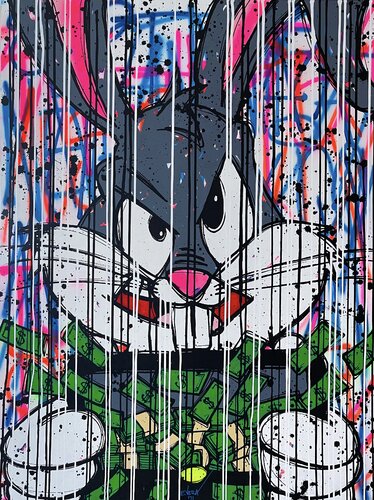 Take the risk or lose the chance van Esteban Vera, Schilderij te koop op Singulart