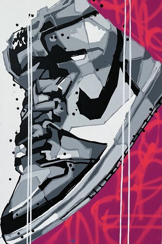 The Jumpman Chronicles: Air Jordan Legacy von Esteban Vera, Malerei kaufen auf Singulart