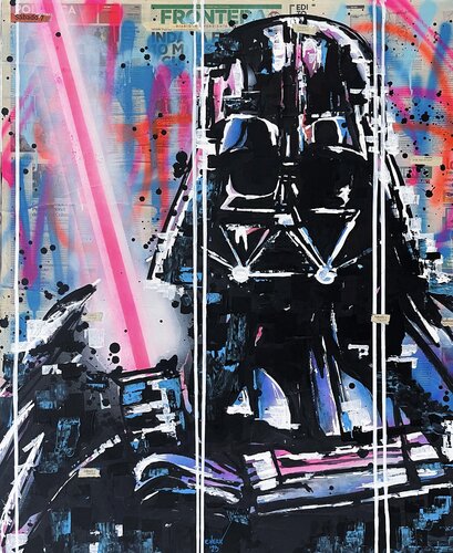 The Force of Happiness van Esteban Vera, Schilderij te koop op Singulart