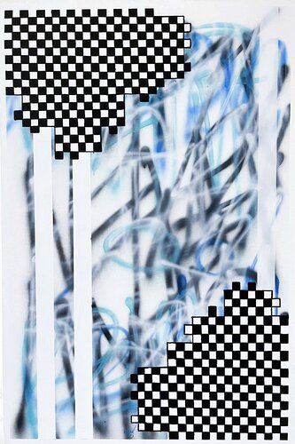 Embracing the puzzle van Esteban Vera, Schilderij te koop op Singulart