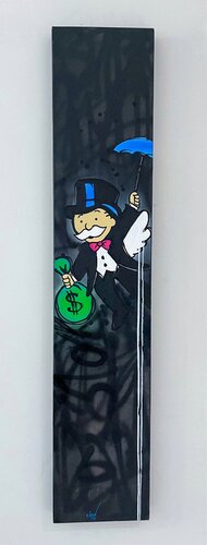 Money in motion by Esteban Vera, 회화 for Sale on Singulart