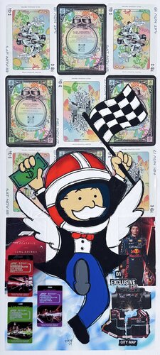 Victory in Motion di Esteban Vera, Pittura in vendita su Singulart