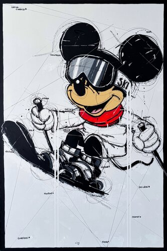 Silent Peaks di Esteban Vera, Pittura in vendita su Singulart