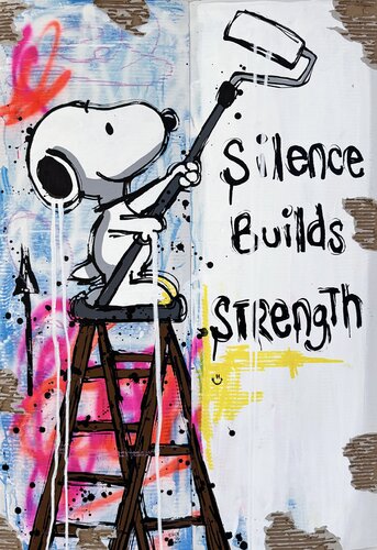 Silence Builds Strength von Esteban Vera, Malerei kaufen auf Singulart