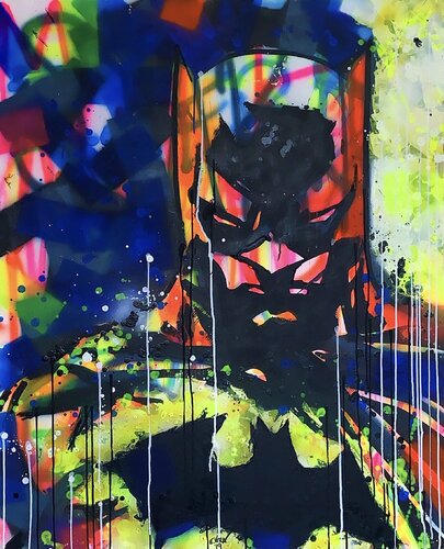 Batman di Esteban Vera, Pittura in vendita su Singulart