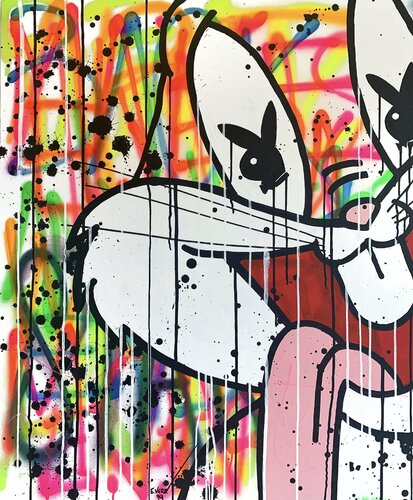 Bugs Playboy di Esteban Vera, Pittura in vendita su Singulart