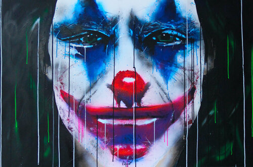 Joker di Esteban Vera, Pittura in vendita su Singulart