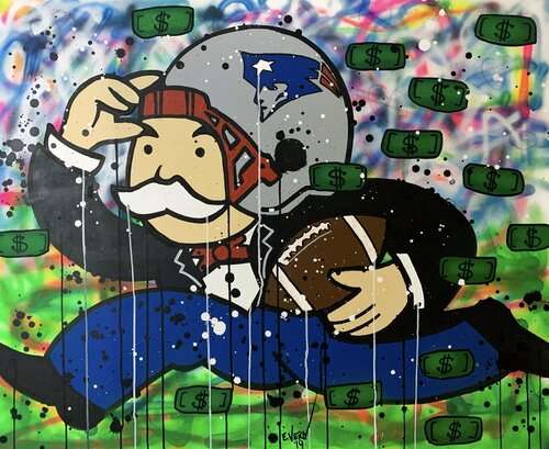 Monopoly Patriots di Esteban Vera, Pittura in vendita su Singulart