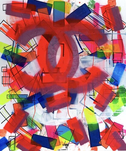 Chanel II van Esteban Vera, Schilderij te koop op Singulart