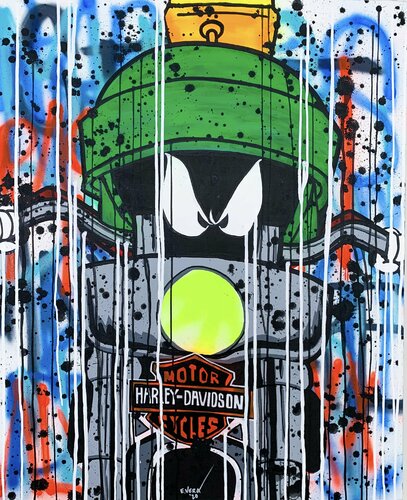 Max Speed van Esteban Vera, Schilderij te koop op Singulart