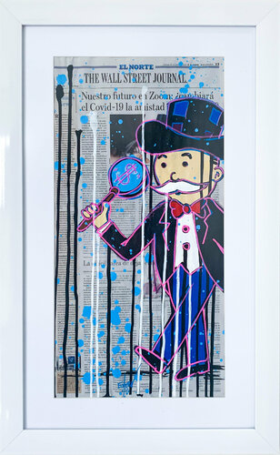 Zoom (team) work di Esteban Vera, Opera su carta in vendita su Singulart