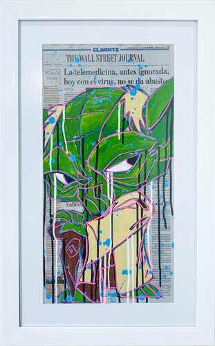 Enter the future van Esteban Vera, Werk op papier te koop op Singulart